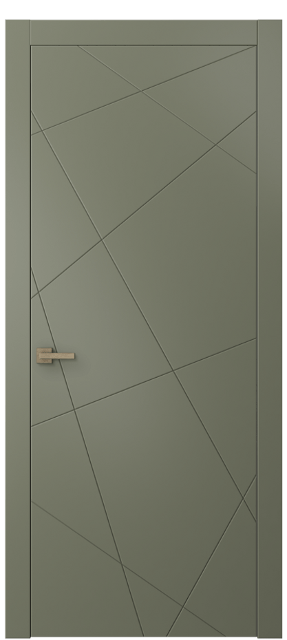 Межкомнатная дверь Linea 8048 Матовый оливковый тёмный  Цена 46239 ₽ | Volhovec
