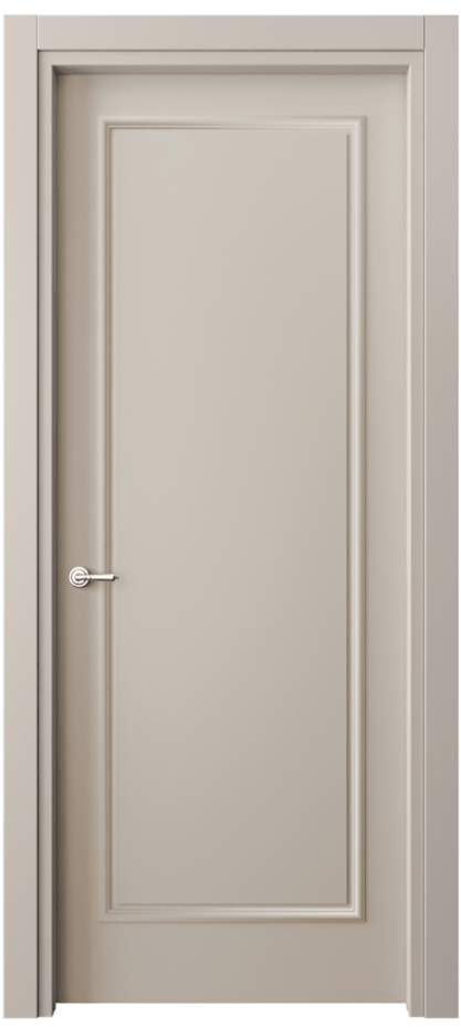 Межкомнатная дверь Paris 8101 Матовый светло-бежевый  Цена 51679 ₽| Volhovec
