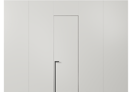 Панели для отделки стен Стеновая панель в эмали Матовый серый. Цвет Матовый серый. Материал Гладкая эмаль. Коллекция Эмаль. Картинка.