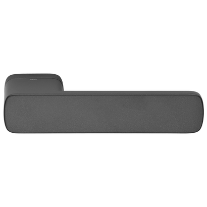 Ручки для дверей Ручка дверная Плюрис. Цвет Антрацит. Коллекция Плюрис. Картинка.