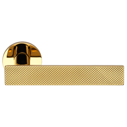Ручки для дверей Ручка дверная Аник Бриллиант. Цвет Полированное золото PVD. Коллекция Аник Бриллиант. Картинка.
