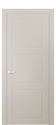 Дверь межкомнатная 8003 МОС. Цвет Матовый облачно-серый. Материал Гладкая эмаль. Коллекция Neo Classic. Картинка.