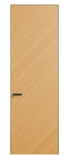 Дверь межкомнатная 0200 ДЗМЛР Дуб золотой матовый. Цвет Дуб золотой матовый рифт. Материал Радиальный шпон Naturwood. Коллекция Rift. Картинка.