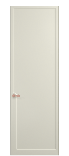 Дверь межкомнатная 7502 ММБ. Цвет Матовый молочно-белый. Материал Гладкая эмаль. Коллекция Softform. Картинка.