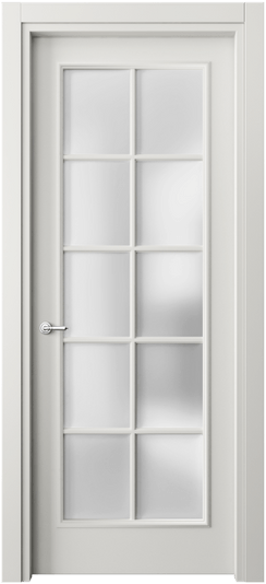 Межкомнатная дверь 8102 МСР САТ. Цвет Матовый серый. Материал Гладкая эмаль. Коллекция Париж. Фото. Дверь межкомнатная 8102 МСР САТ. Цвет Матовый серый. Материал Гладкая эмаль. Коллекция Париж. Картинка.