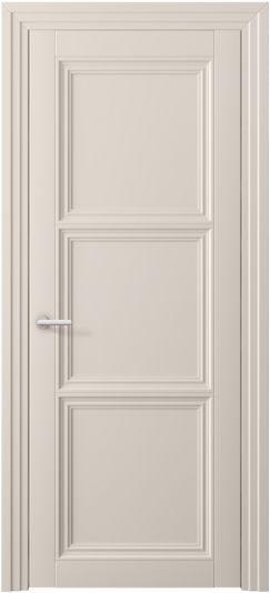 Дверь межкомнатная 2503 ПЭПБ. Цвет ПЭТ пудровый бежевый. Материал ПЭТ. Коллекция Centro. Картинка.