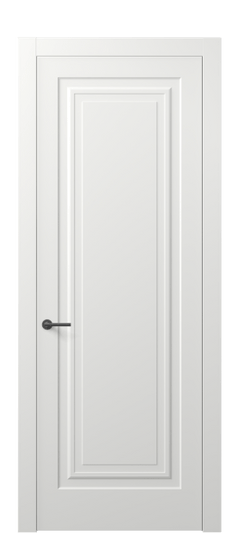 Дверь межкомнатная АКП 8401 МССР. Цвет Матовый светло-серый. Материал Гладкая эмаль. Коллекция Mascot. Картинка.