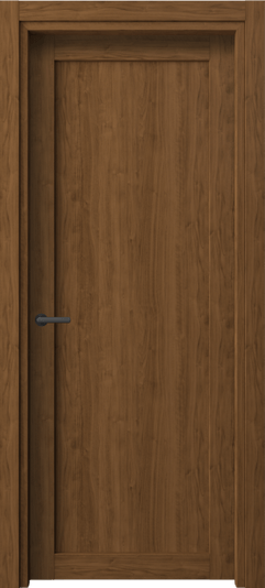 Дверь межкомнатная 2101 ЛОР. Цвет Лесной орех. Материал Ламинатин. Коллекция Neo. Картинка.