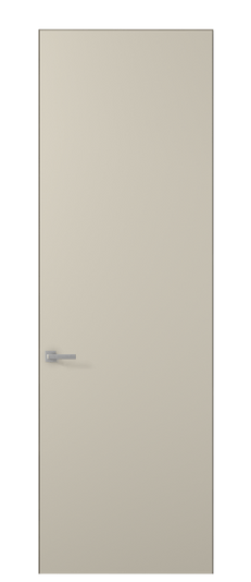 Дверь межкомнатная 0010 ПЭСБ. Цвет ПЭТ светло-бежевый. Материал ПЭТ. Коллекция Planum. Картинка.