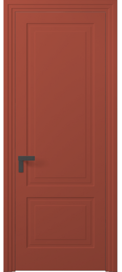 Дверь межкомнатная 8351 NCS S 3040-Y80R. Цвет NCS NCS S 3040-Y80R. Материал Гладкая эмаль. Коллекция Rocca. Картинка.