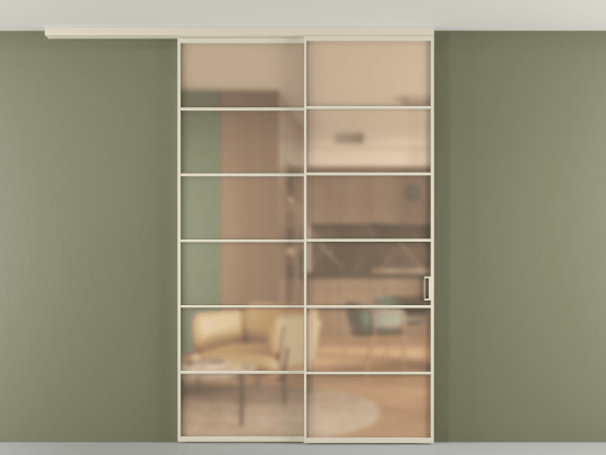 Алюминевая перегородка pv2_2_04_ Алюминий бежево-серый Сатинированное оранжевое стекло, триплекс, 6мм. Цвет Алюминий бежево-серый. Материал Алюминий в эмали. Коллекция Перегородка Формато вдоль стены на потолок 2 створки с синхронным механизмом. Фото. Алюминевая перегородка pv2_2_04_ Алюминий бежево-серый Сатинированное оранжевое стекло, триплекс, 6мм. Цвет Алюминий бежево-серый. Материал Алюминий в эмали. Коллекция Перегородка Формато вдоль стены на потолок 2 створки с синхронным механизмом. Картинка.