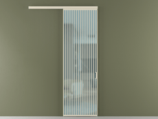 Перегородка Formato вдоль стены одностворчатая