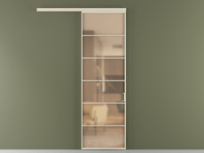 Перегородка Формато вдоль стены 1 створка