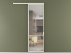 Перегородка Формато вдоль стены 1 створка