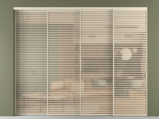 Перегородка Formato внутри проёма телескопик синхро 3