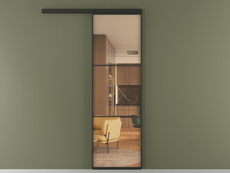 Перегородка Формато вдоль стены 1 створка